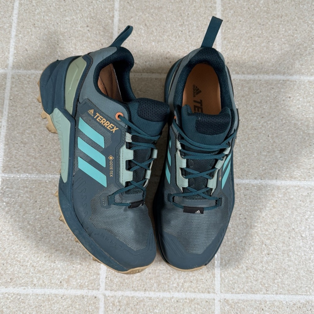 Adidas Terrex Swift R3 GTX FW2780 Women's Hiking Sneakers Teal Green Size 8.5